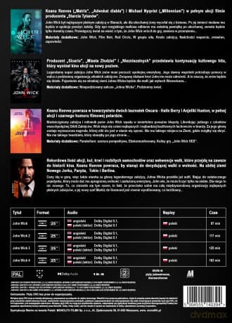 John Wick Kolekcja 1-4