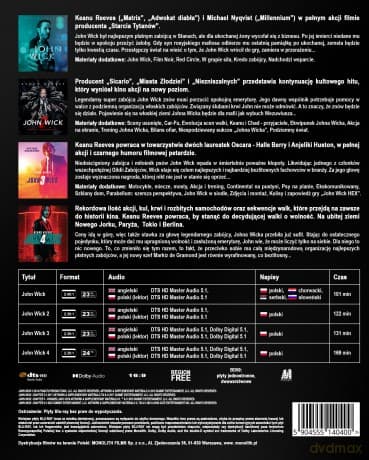 John Wick Kolekcja 1-4