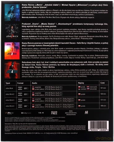 John Wick Kolekcja 1-4