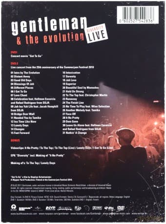 Gentleman: Diversity Live (digipack)