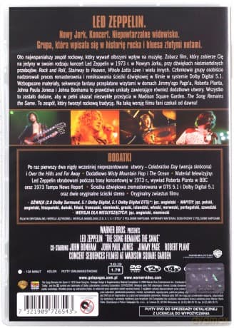 Led Zeppelin: The Song Remains the Same Edycja Specjalna