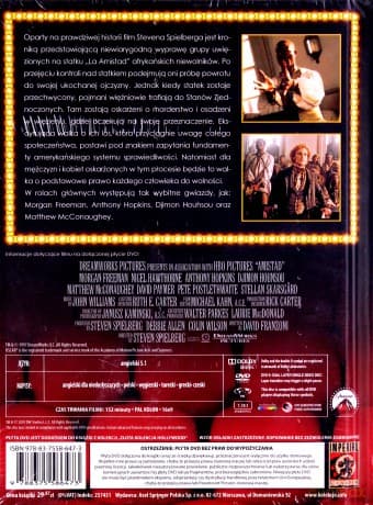 Amistad (Złota Kolekcja Hollywood 22) (booklet)