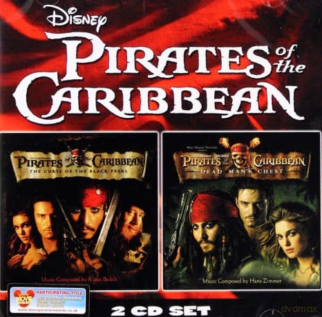 Pirates of The Caribbean: Curse of The Black Pearl / Dead Man's Chest soundtrack (Piraci z Karaibów: Klątwa Czarnej Perły / Skrzynia Umarlaka) (Hans Zimmer / Klaus Badelt)