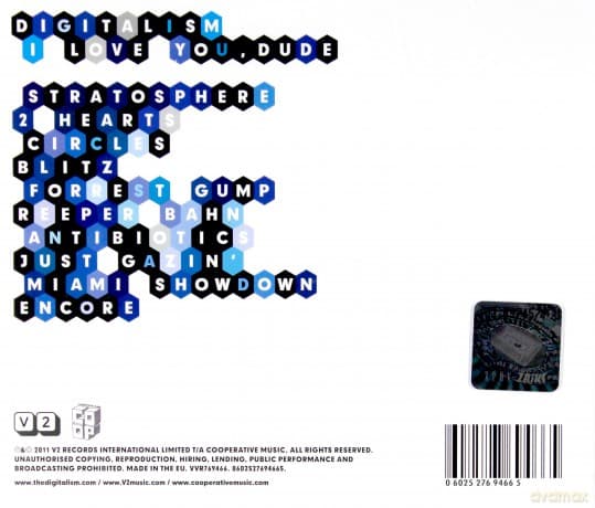 Digitalism: I Love You, Dude