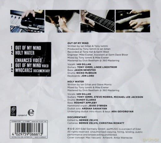 Whocares: Out Of My Mind Holy Water (digipack)