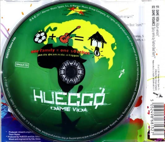 Huecco: Dame Vida (maxi-single)