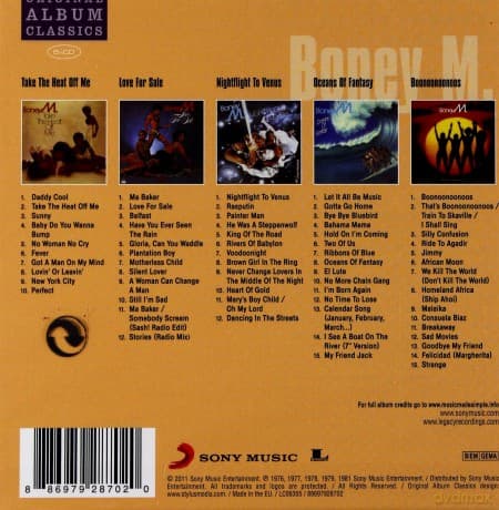 Boney M.: Original Album Classics