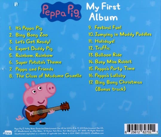Peppa Pig: My First Album (Świnka Peppa)