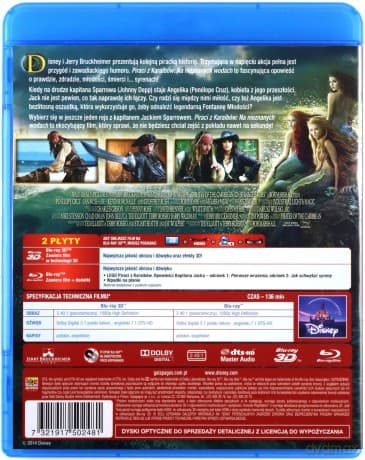 Piraci z Karaibów 4: Na nieznanych wodach 3D